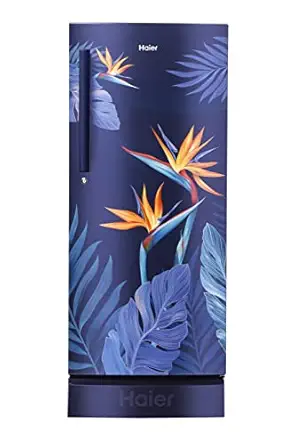 Haier 220L 4 Star with Inverter Direct-Cool Single Door Refrigerator (HED-22FPMF -Marine Crane) With Base Drawer