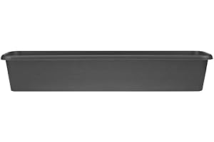 イングの森 Stewart Terrace Trough - 100 cm, Black