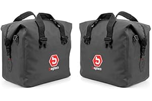 Bagtecs Bolsas Interiores de Maletas Aluminio Compatible para BMW R 1250 GS/Adventure 19-23 par