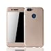 Produktbild König Design Schutz-Case geeignet für Huawei Nova 2 Hülle mit Panzerglas | Sturzsichere Full Cover Handyhülle in Gold
