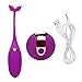 Produktbild Mini Bullet mit USB Ladekabel Mini Bullet Vibrant Spielzeug für Frauen (Farbe : Purple)