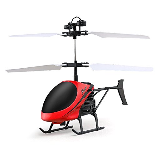 Preisvergleich Produktbild Markthym Flying Mini RC Infraed Induction Helicopter Aircraft Flashing Light Toys for Kid Fliegen Mini RC Infrarotinduktions-Hubschrauber-Flugz... Licht spielt für Kind