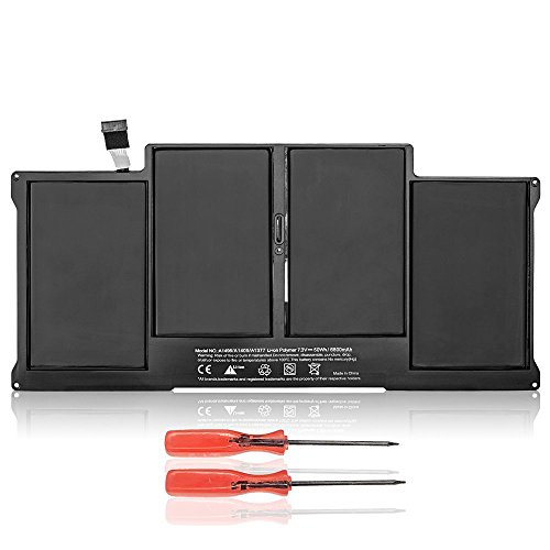 JQSPOWER Li-Polymer 7,3 V 50 Wh A1405 A1496 A1377 Batterie de rechange pour ordinateur portable Apple MacBook Air 13 A1466 (milieu de 2012, Centre de la 2013 début-2015) A1369 (fin 2010, mi-2011)