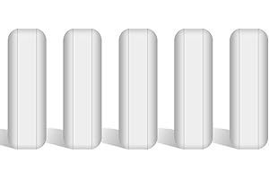 stonylab Barra di Agitazione, Ancorette Magnetiche Rivestite in PTFE da 25 mm Mixer Bianco per Agitatori, 5 Pacchetti