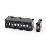 Montaje diámetro del agujero (cada uno): 1 mm / 0,04' ; Tamaño Switch (cada uno): 40 x 23 x 8 mm / 1,6' x 0,9' x 0,31' (L * W * T)