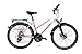 Produktbild 26 Zoll Alu Damen Fahrrad Shimano 21 Gang Scheibenbremsen Nabendynamo Weiss Pink