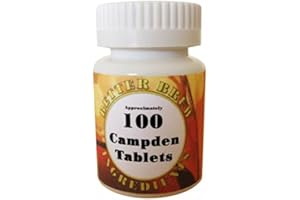 HAMBLETON BARD Campden Tablets 100 - Homebrew - Better Brew for Wine, Beer, Cider & Mead Making