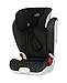 Britax Kid XP Group 2/3  4 - 12 Years High-Backed Booster Car Seat (Black Thunder)