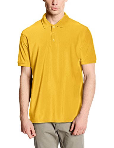 Fruit of the Loom 63-218-0, Polo para Hombre, Amarillo (Sunflower Yellow), L