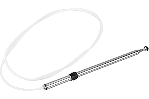 KEENSO Car Aerial Antenna, Car Power Aerial AM/FM Radio Antenna Mast Replacement for To-yo-ta Ca-m-ry Ce-li-ca MR2 8633732200 antenna