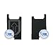 Produktbild 2 x Sim Karten Card Halter Tray Adapter Schlitten Holder für Sony Xperia Z3 Compact Z3 mini D5803 Schwarz # itreu