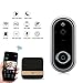 Produktbild LayOPO 2018 Smart Video Türklingel Wireless Home Security Anti-Diebstahl-Kamera, 8G SD-Karte, 2 Batterien, 2-Wege-Gespräch 720P, Nachtsicht, PIR-Erkennung, APP-Steuerung für IOS und Android