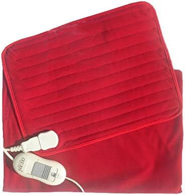 RERE Heating Pad for Quick Pain Relief with Fast-Heating Technology, 3 Temperature Settings , red mat 30*40cm