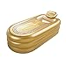 Produktbild MKOPLBNZA Aufblasbare Badewanne Thicker Adult Tub Tubing Kunststoff Badewanne (Gold) 168 * 78 * 45cm