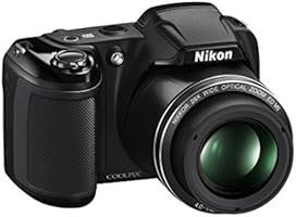 Nikon Coolpix L340 Fotocamera Digitale Compatta, 20 Megapixel, Zoom 28X, LCD 3", HD, Nero [Nital Card: 4 Anni di Garanzia]