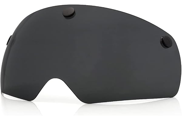 FUNWICT Lunettes Magnétiques pour Casque Velo Verres Amovibles Casque Vélo Homme avec Visière uniquement pour FW008/001