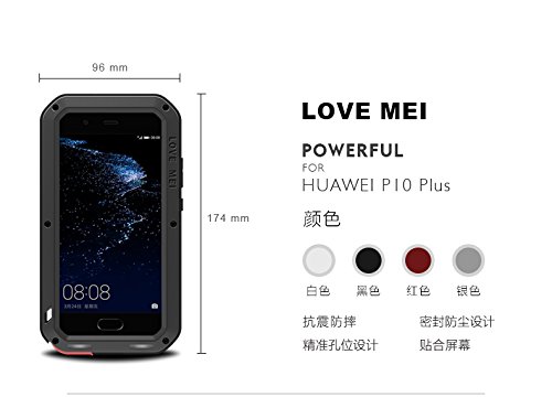 Funda Protectora Huawei P10 Plus Hidr fuga - Resistente Al Agua - Protector De Carcasa - Love Mei Powerful - Color Negro reviews Funda Protectora Huawei P10 Plus Hidr fuga - Resistente Al Agua - Protector De Carcasa - Love Mei Powerful - Color Negro