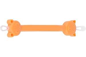 Generic Söt Baby Nose Ear Cleaner Orange Silikon Booger Remover Öronvaxborttagningssticka för Spädbarn Barn Lätt Att Bära Tecknad Design för Resor