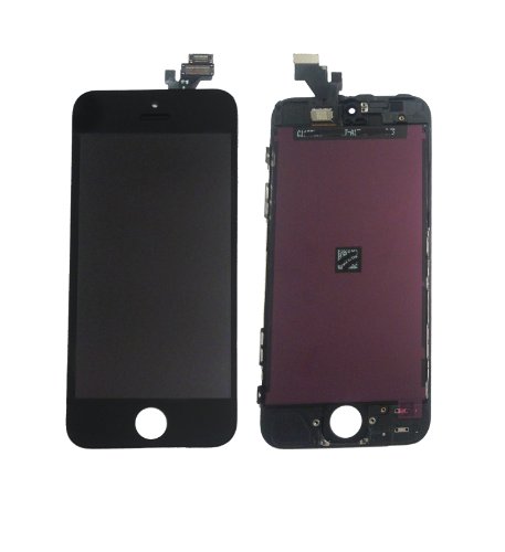 Preisvergleich Produktbild iPhone 5 Display Schwarz Touchscreen LCD