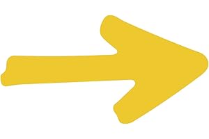 artimagen adesivo con freccia del Cammino di Santiago 90 x 50 mm