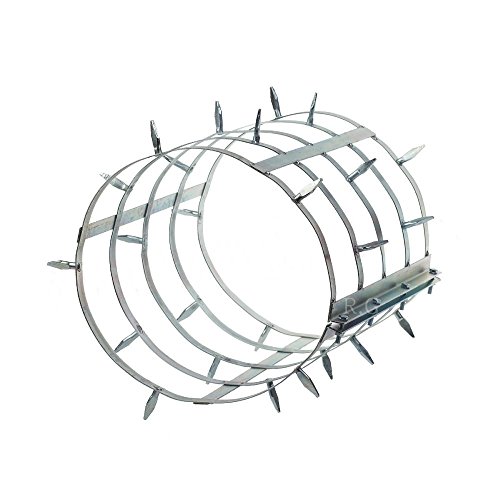 Rasen – Aerator für Walze Rasenlüfter Gartenwalze Farbe silber - 2