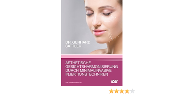 Asthetische Gesichtsharmonisierung Durch Minimalinvasive Injektionstechniken Dvd Amazon De Gerhard Sattler Gerhard Sattler Bucher