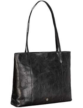 Maxwell-Scott® Hochwertige große Damen Handtasche aus Leder (Athenea)