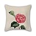 Produktbild Slimmingpiggy 20 X 20 Inches / 50 By 50 Cm Flower Cushion Covers,twice Sides Is Fit For Office,relatives,festival,husband,kids,indoor