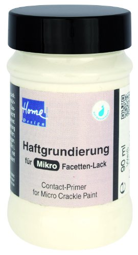 Preisvergleich Produktbild Kreul 96170 - Haftgrundierung für Mikro Facettenlack, für saugende, poröse Untergründe wie Holz, Keilrahmen, pappe, Gips und Gasbetonsteine, 90 ml Kunststoffdose, transparent