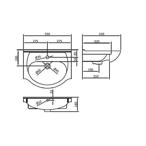 1050mm Modular High Gloss White Bathroom Combination Vanity Basin Sink Cabinet, WC Toilet Furniture & BTW Pan