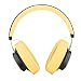 Produktbild Garsent Bluetooth Headset, drahtloses Over Ear Kopfhörer mit Freisprechfunktion und Geräuschunterdrückung, über das Ohr Kopfhörer mit tiefen Bässen für MP3 Android IOS.(gelb)