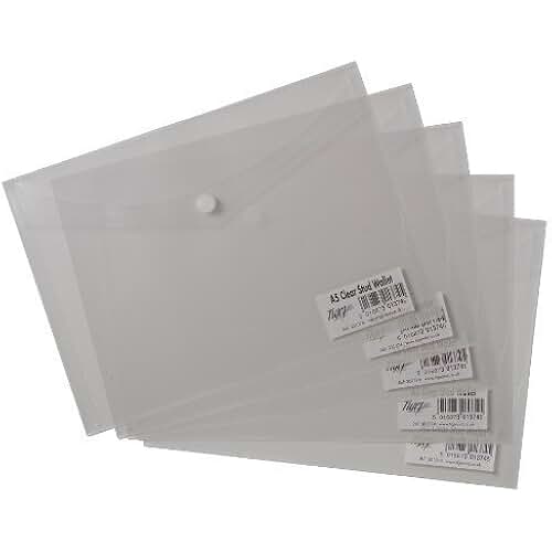 Amazon.co.uk clear plastic envelopes a5