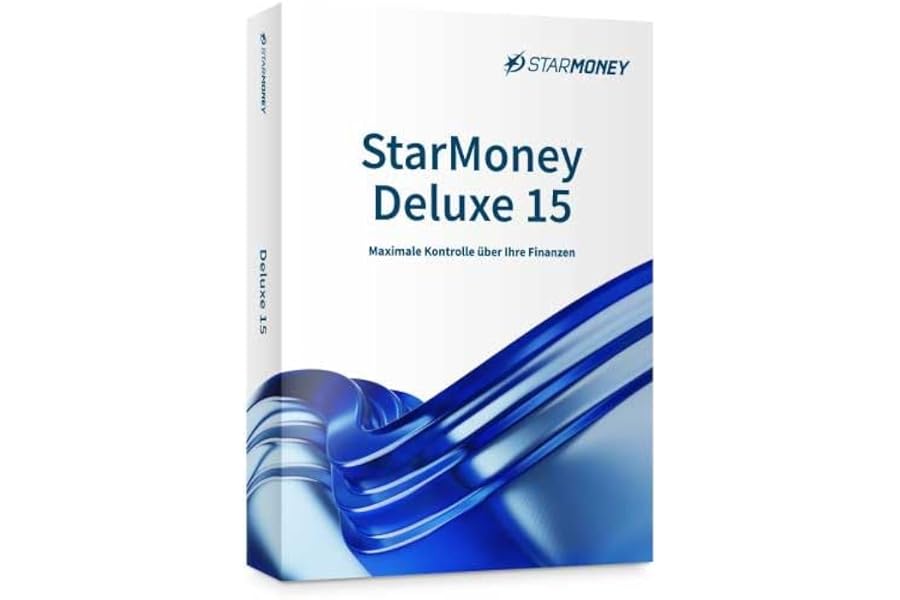 StarFinanz: StarMoney 15 Deluxe Jahreslizenz für 3 PC inkl. Premiumsupport