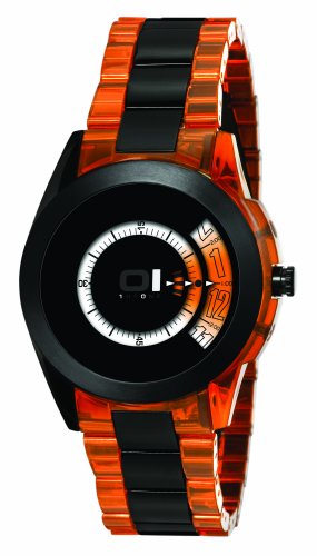 THE ONE - Binary Watch Herren-Armbanduhr Turning Disc Analog Quarz AN08G09 THE ONE - Binary Watch Herren-Armbanduhr Turning Disc Analog Quarz AN08G09