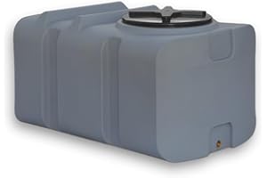 Varile 300L Trinkwassertank | BPA-Frei | integriertes 3/4" Messinggewinde | Made in EU | Lebensmittelgeeignet (Grau)