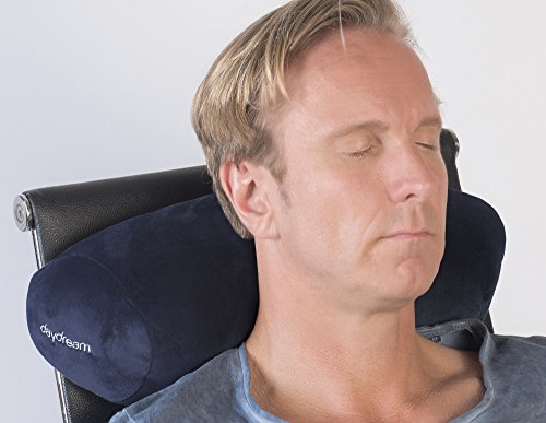 daydream: Nackenrolle mit Mikroperlen aus (weichem) elastischem Plüsch, dunkelblau (N-8003) - 5