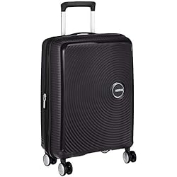 American Tourister Soundbox Spinner Hand Luggage, 55 cm, 41 L, Noir (Bass Black)