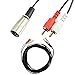 Price comparison product image 5m / 15ft XLR Male to 2X RCA Male Port Plug Connector Audio Mixer Amplifier Lead