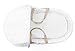 Kinder Valley Waffle Moses Basket (White)