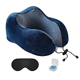 【Waschbar & Vielseitigkeit】Dieser Reisekissenbezug eignet sich nicht nur für den Einsatz in Flugzeugen, Autos oder Zügen, sondern auch als Entspannungshilfe im Büro oder zu Hause.Der Bezug ist waschbar,geruchsneutral