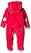 Rockin' Baby Baby-Girls Velour All in One Footies, Red, 9-12 Months