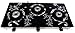 SURYA JWALA GT03 BB 3 Burner Black Design Manual Gas Stove RS.3699.00
