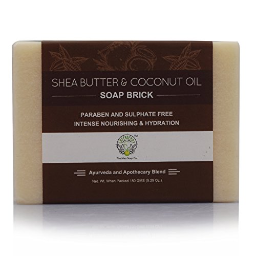 Greenberry Organics Shea Butter & Coconut Oil Soap Brick | Paraben & Sulphate Free | 150 GMS RS.275 (18.00% Off) - Amazon