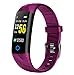 Produktbild GT Fitness-Tracker, Smart Watch Mit Herzmonitor-Armband Wasserdichter IP67-Schrittzähler-Armband-Schlafmonitor,Purple