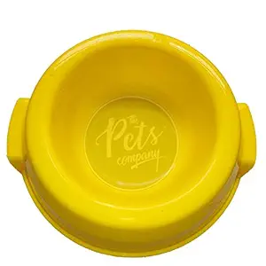The Pets Company Plastic Food Water Dog Bowl, Medium