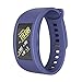 Produktbild MMLC Sansung Gear Fit 2 / Gear Fit 2 Pro Armband Silikon Sportarmband Sport Band Uhrenarmband (Dark Blue, 140mm-220mm)