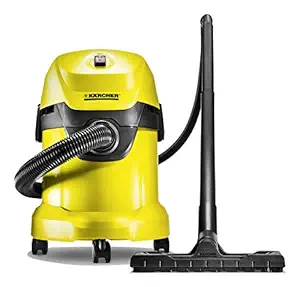 Karcher WD 3 EU Wet & Dry Vacuum Cleaner (Yellow/Black)