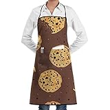 Novedad Tamaño del delantal: aproximadamente 20.5 (W) X 28.35 (H) Pulgadas. Tamaño apropiado Protege su ropa de salpicaduras de manchas de aceite, manchas de agua, pinturas, polvo, alimentos, etc., que no son fáciles de limpiar.