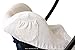 Byboom – 100% Organic Cotton Terry Car Seat Summer Cover, Protective Cover for e.g. Maxi Cosi Cabriofix/Pebble City SPS Farbe: ecru