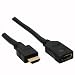 Produktbild HDMI Verlängerung - High Speed HDMI Cable - Stecker / Buchse - schwarz - vergoldete Kontakte - 3m